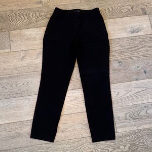 Theory black work pants